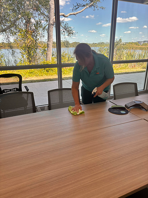 Coastal Clean Office Cleaning Desk in Venice Florida